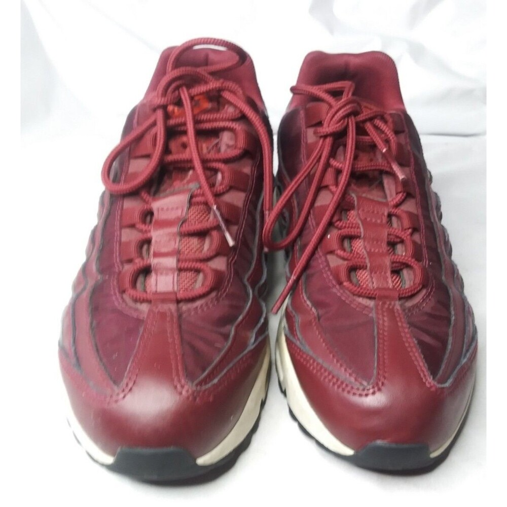 Nike Air Max 95 Premium Shoes Women's Size 8  Sneakers Burgundy